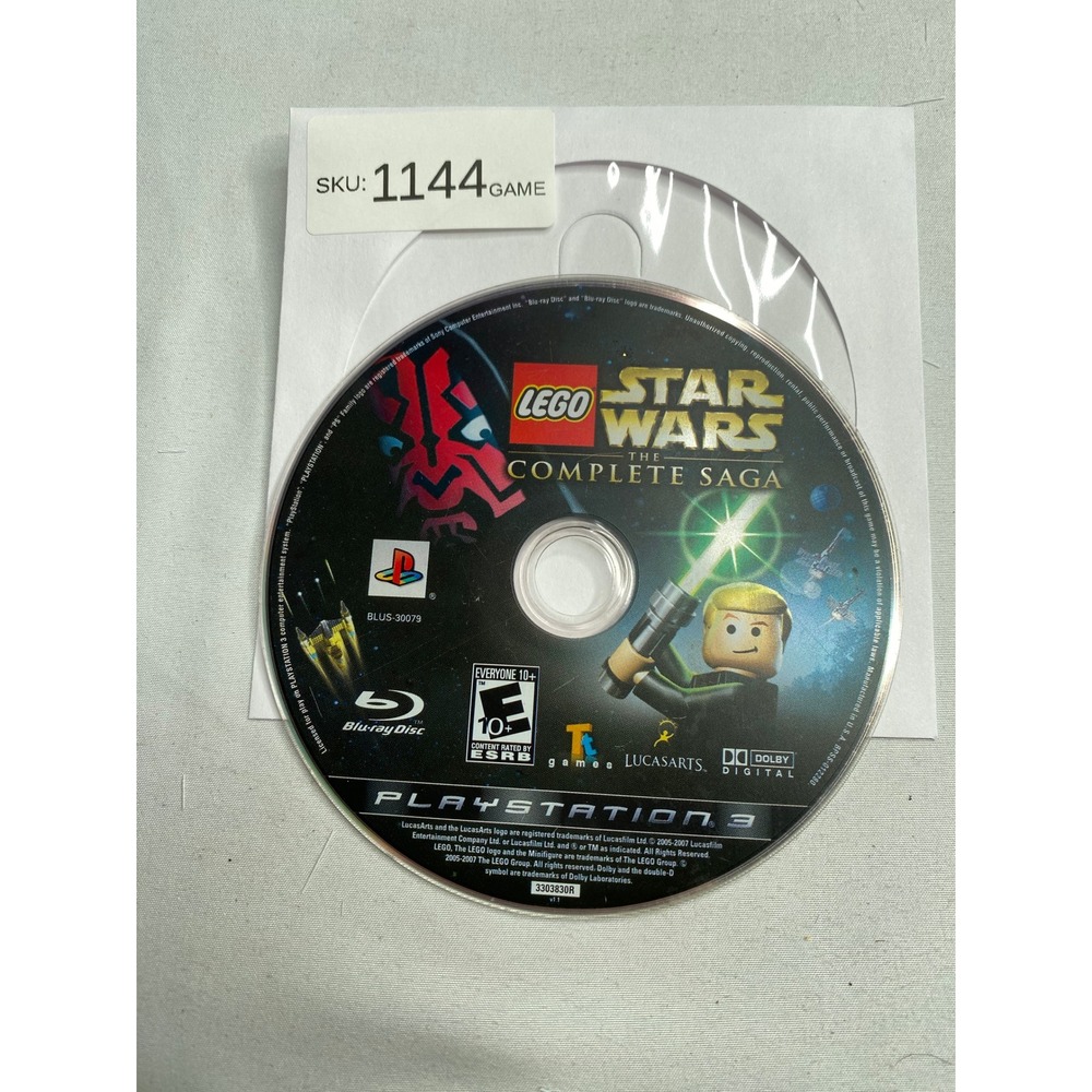 LEGO Star Wars The Complete Saga PS3